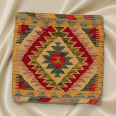 Kilim díszpárna 45x45 kézi szövésű párnahuzat