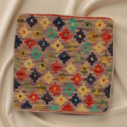 Kilim díszpárna 45x45 kézi szövésű párnahuzat
