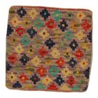 Kilim díszpárna 45x45 kézi szövésű párnahuzat