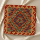 Kilim díszpárna 45x45 kézi szövésű párnahuzat
