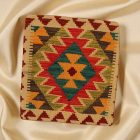 Kilim díszpárna 45x45 kézi szövésű párnahuzat