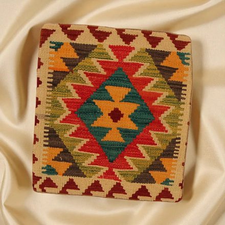 Kilim díszpárna 45x45 kézi szövésű párnahuzat