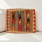 Afgán Kilim párnahuzat 40x35 kézi szövésű párna
