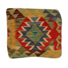 Afgán Kilim párnahuzat 40x40 kézi szövésű párna