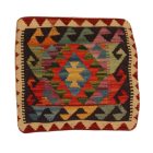 Afgán Kilim párnahuzat 40x40 kézi szövésű párna