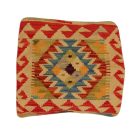 Afgán Kilim párnahuzat 40x40 kézi szövésű párna
