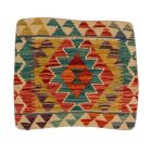 Afgán Kilim párnahuzat 40x40 kézi szövésű párna