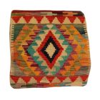 Afgán Kilim párnahuzat 40x40 kézi szövésű párna