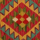 Afgán Kilim párnahuzat 40x40 kézi szövésű párna