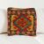 Afgán Kilim párnahuzat 40x40 kézi szövésű párna