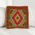 Afgán Kilim párnahuzat 40x40 kézi szövésű párna