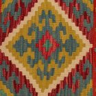 Afgán Kilim párnahuzat 40x40 kézi szövésű párna