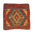 Afgán Kilim párnahuzat 40x40 kézi szövésű párna