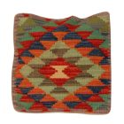 Afgán Kilim párnahuzat 40x40 kézi szövésű párna