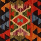 Keleti párna 40x40 kézi készítésű Kilim párnahuzat