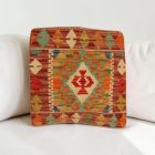 Kézi szövésű díszpárna 40x40 Kilim párnahuzat