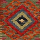 Kézi szövésű díszpárna 40x40 Kilim párnahuzat