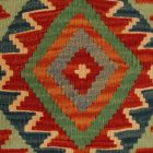 Kézi szövésű díszpárna 40x40 Kilim párnahuzat