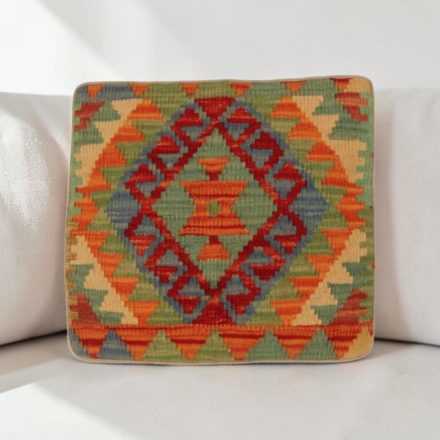 Kézi szövésű díszpárna 40x40 Kilim párnahuzat