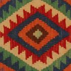 Kézi szövésű díszpárna 40x40 Kilim párnahuzat