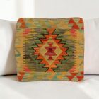 Kézi szövésű díszpárna 40x40 Kilim párnahuzat