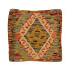 Kézi szövésű Kilim párnahuzat 40x40 afgán díszpárna