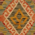 Kézi szövésű Kilim párnahuzat 40x40 afgán díszpárna