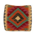 Kézi szövésű Kilim párnahuzat 40x40 afgán díszpárna