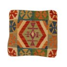 Kézi szövésű Kilim párnahuzat 40x40 afgán díszpárna