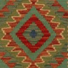 Kézi szövésű Kilim párnahuzat 40x40 afgán díszpárna