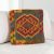 Kézi szövésű Kilim párnahuzat 40x40 afgán díszpárna