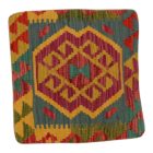 Kézi szövésű Kilim párnahuzat 40x40 afgán díszpárna