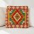 Kézi szövésű Kilim párnahuzat 40x40 afgán díszpárna