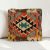 Kézi szövésű Kilim párnahuzat 45x45 afgán díszpárna