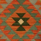 Kézi szövésű Kilim párnahuzat 40x40 afgán díszpárna