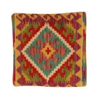 Kézi szövésű Kilim párnahuzat 40x40 afgán díszpárna