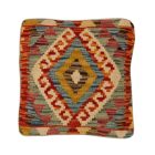 Kézi szövésű Kilim párnahuzat 40x40 afgán díszpárna