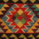 Kézi szövésű párna 40x40 Kilim párnahuzat