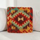 Kézi szövésű párna 40x40 Kilim párnahuzat