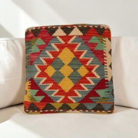 Kézi szövésű párna 45x45 Kilim párnahuzat