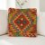 Kézi szövésű párna 40x40 Kilim párnahuzat