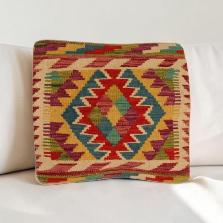 Kézi szövésű párna 40x40 Kilim párnahuzat