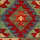 Kézi szövésű párna 40x40 Kilim párnahuzat