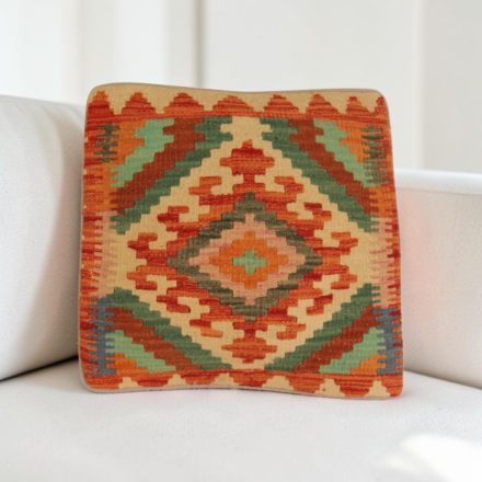 Kézi szövésű párnahuzat 40x40 Kilim díszpárna