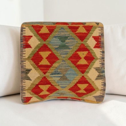 Kézi szövésű párnahuzat 40x40 Kilim díszpárna