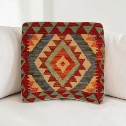 Kézi szövésű párnahuzat 40x40 Kilim díszpárna