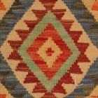 Kézi szövésű párnahuzat 40x40 Kilim díszpárna