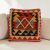 Kézi szövésű párnahuzat 40x40 Kilim díszpárna