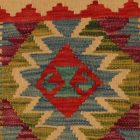 Kézi szövésű párnahuzat 40x40 Kilim díszpárna