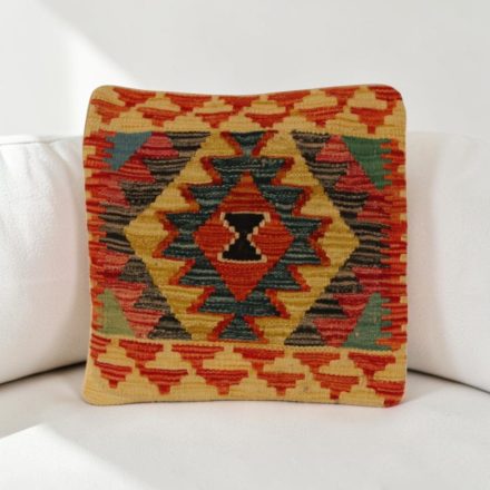 Kézi szövésű párnahuzat 40x40 Kilim díszpárna